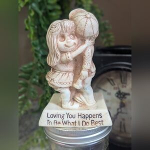 Vintage 1971 R&W Berries Collectible Figurine - Loving You Happens To Be What I